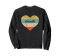I Love Knoxville Tennessee Distressed Sweatshirt - Minimalist Print Unisex - T-Shirt, Sweatshirt, Hoodie