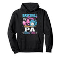 Baseball Or Bows Pa Loves You Funny Hoodie - Graphic Print for Adults - T-Shirt, Sweatshirt, Hoodie