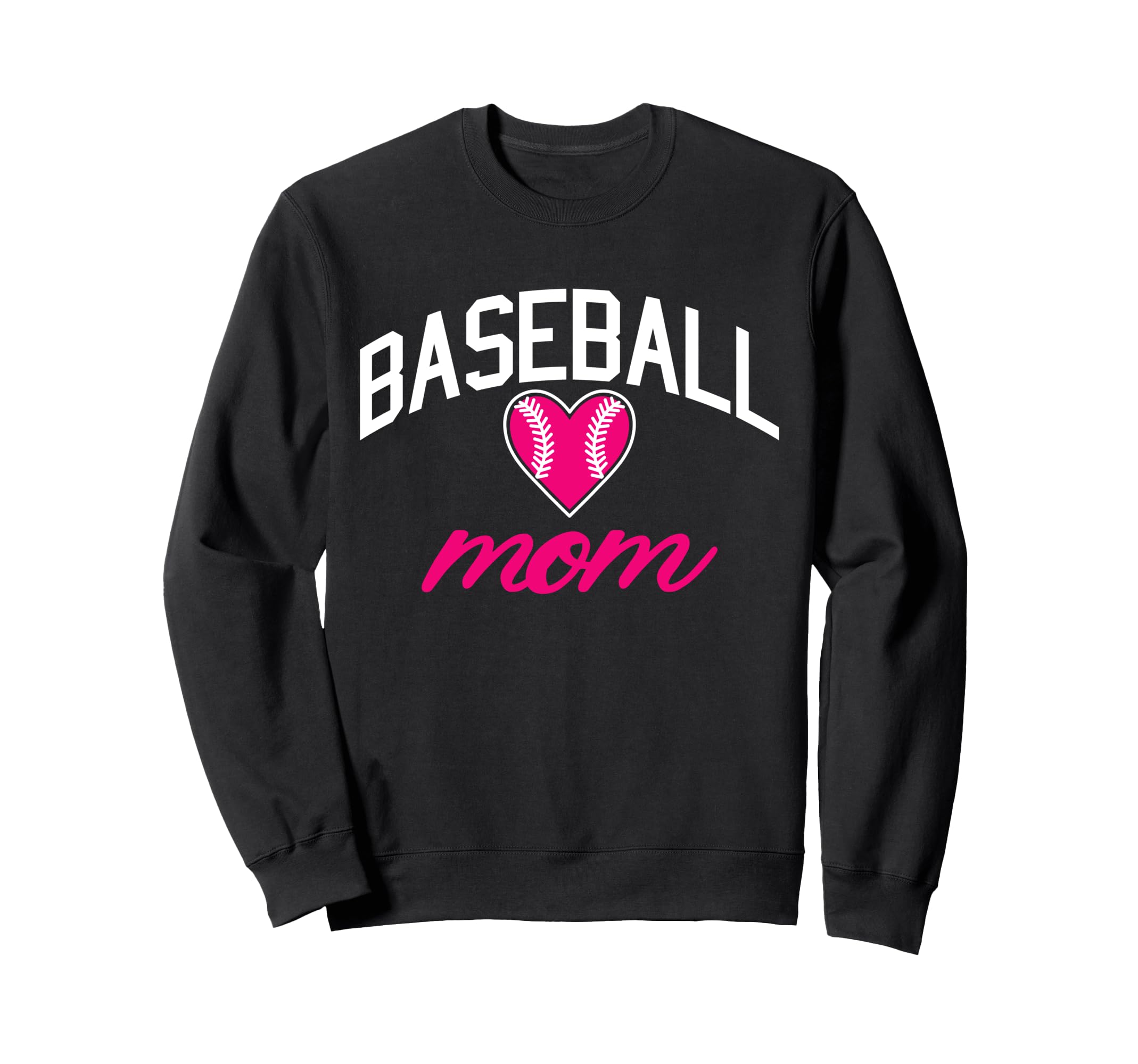 Baseball Mom Sweatshirt - Unique Graphic Unisex - T-Shirt, Sweatshirt, Hoodie