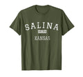 Salina Kansas Ks T-Shirt - Minimalist Print for Adults - T-Shirt, Sweatshirt, Hoodie
