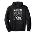 Raised Cage Baseball Training Batting Hoodie - Custom Art Print for Adults - T-Shirt, Sweatshirt, Hoodie