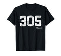 Florida 305 Area Code Designs Hoodie - Fun Novelty Design Unisex - T-Shirt, Sweatshirt, Hoodie