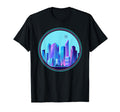Vaporwave Aesthetic 80S Art Skyline T-Shirt - Trendy Graphic for Adults - T-Shirt, Sweatshirt, Hoodie