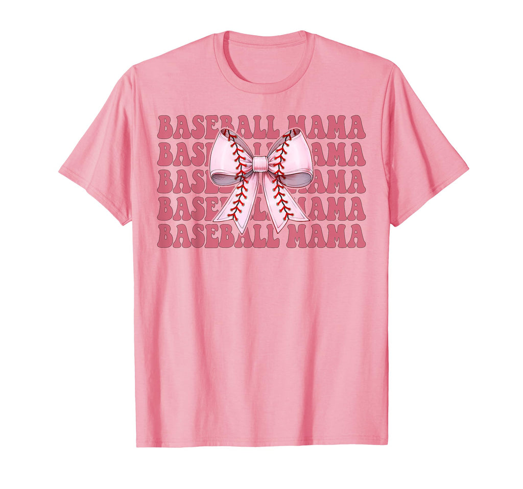 Baseball Mama Baseball Mom Mothers T-Shirt - Fun Novelty Design for Adults - T-Shirt, Sweatshirt, Hoodie