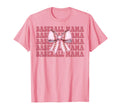 Baseball Mama Baseball Mom Mothers T-Shirt - Fun Novelty Design for Adults - T-Shirt, Sweatshirt, Hoodie