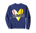 Baller Mama Proud Softball Sweatshirt - Casual Everyday Wear for Adults - T-Shirt, Sweatshirt, Hoodie