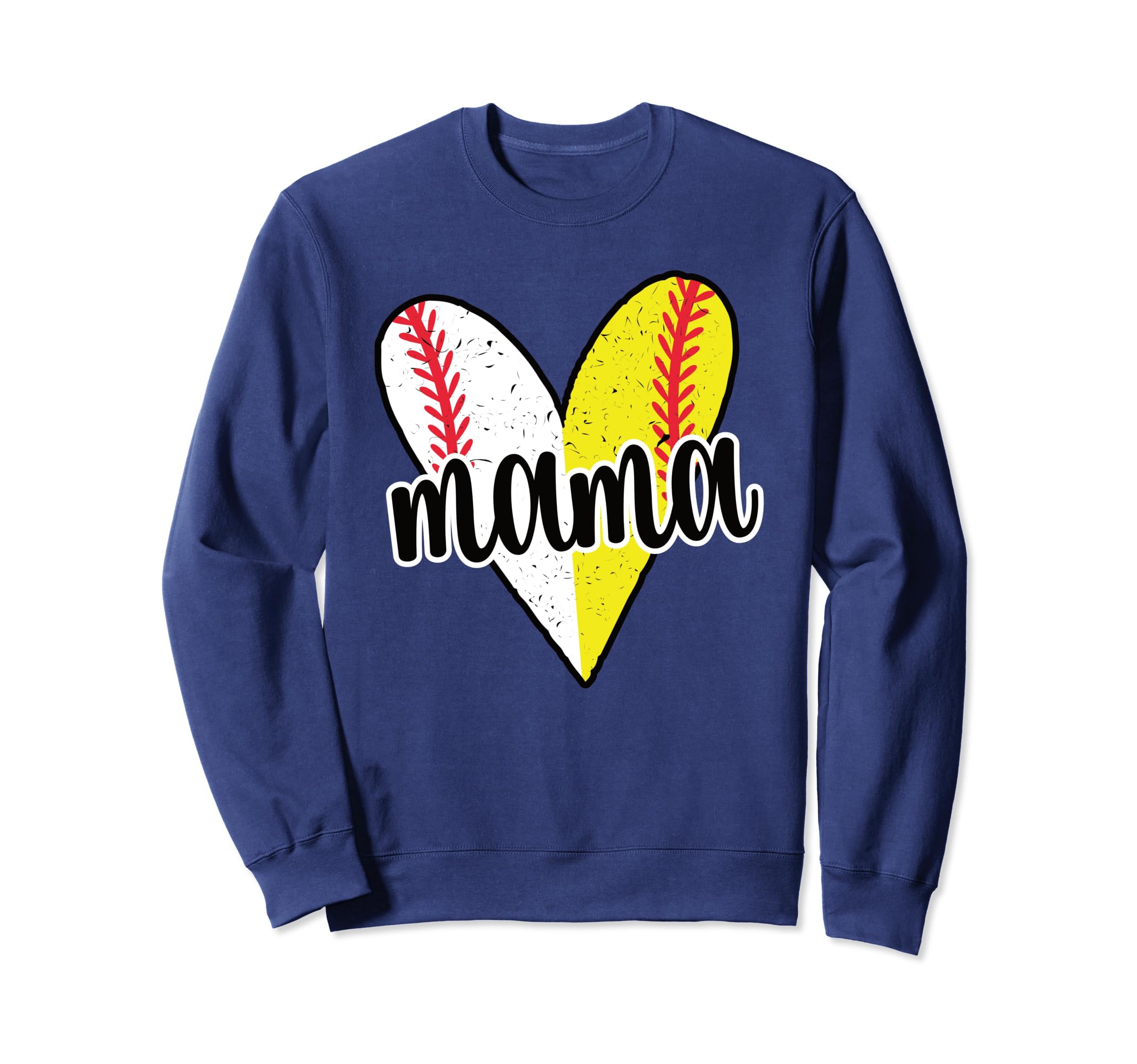 Baller Mama Proud Softball Sweatshirt - Casual Everyday Wear for Adults - T-Shirt, Sweatshirt, Hoodie