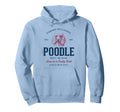 Styled Poodle Hoodie - Casual Everyday Wear Unisex - T-Shirt, Sweatshirt, Hoodie