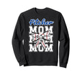 Baseball Pitcher Mom Coquette Sweatshirt - Unique Graphic for Adults - T-Shirt, Sweatshirt, Hoodie