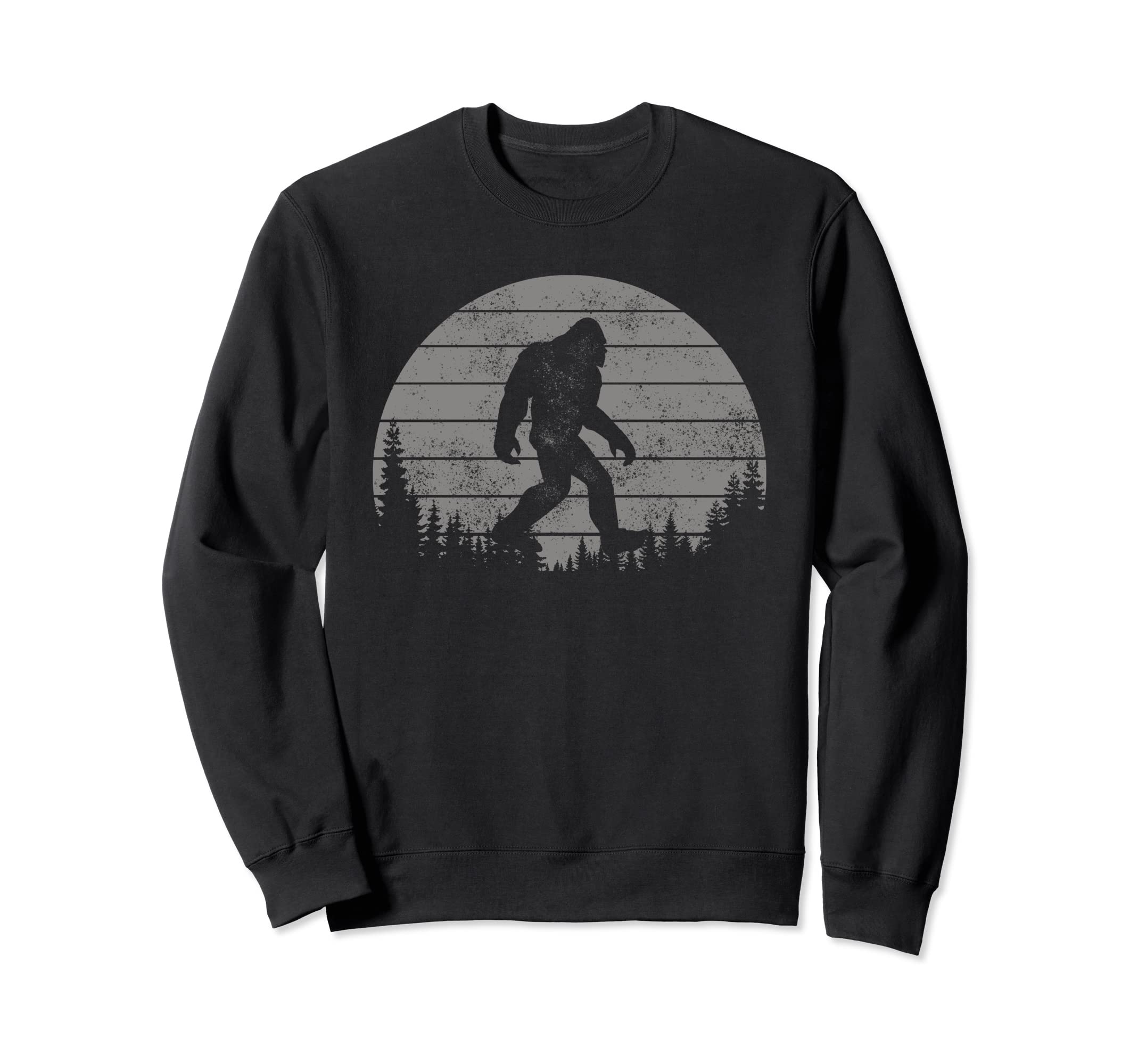 Bigfoot Sasquatch Lover Adventure Sweatshirt - Minimalist Print Men Women - T-Shirt, Sweatshirt, Hoodie
