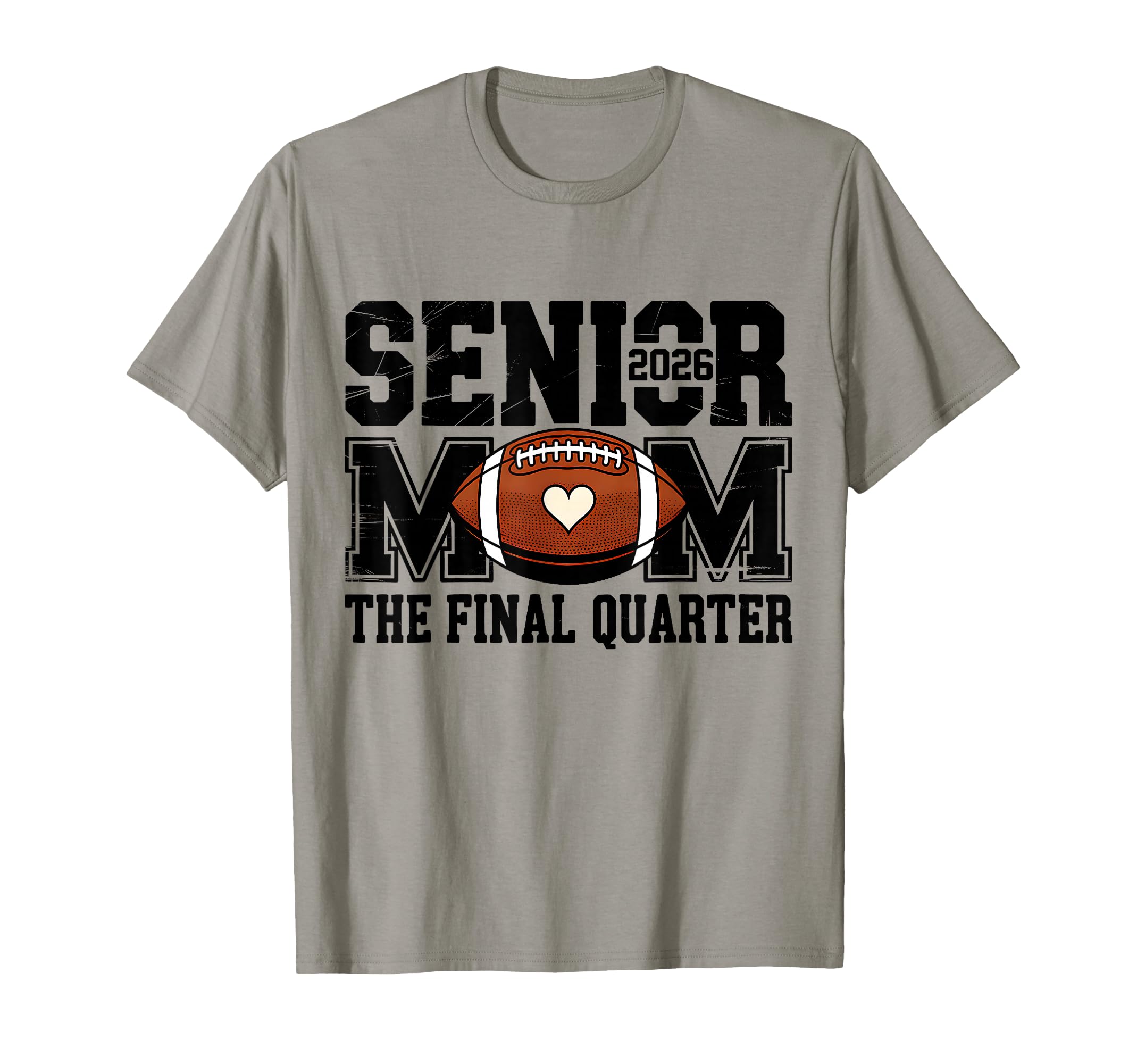 Senior Football Mom Football Mama T-Shirt - Minimalist Print for Adults - T-Shirt, Sweatshirt, Hoodie