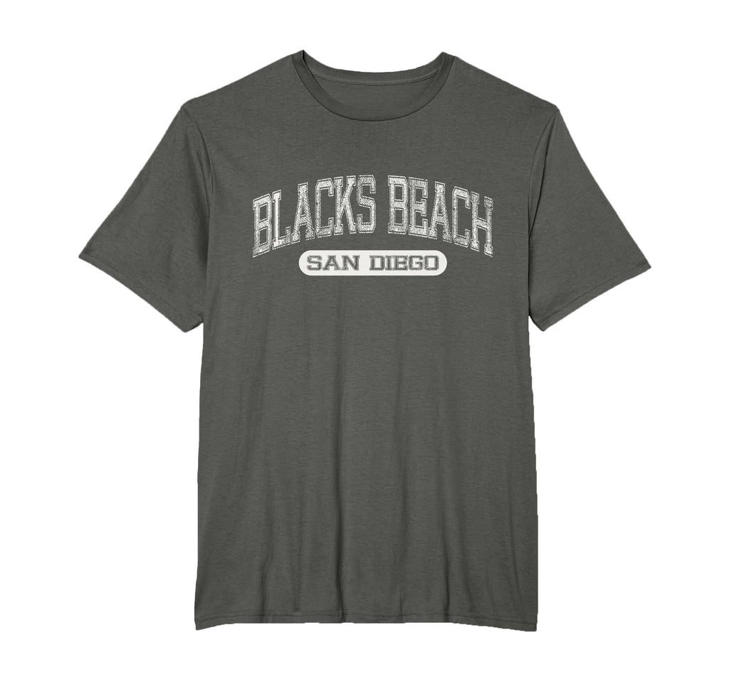 Blacks Beach San Diego Distressed T-Shirt - Streetwear Style Men Women - T-Shirt, Sweatshirt, Hoodie