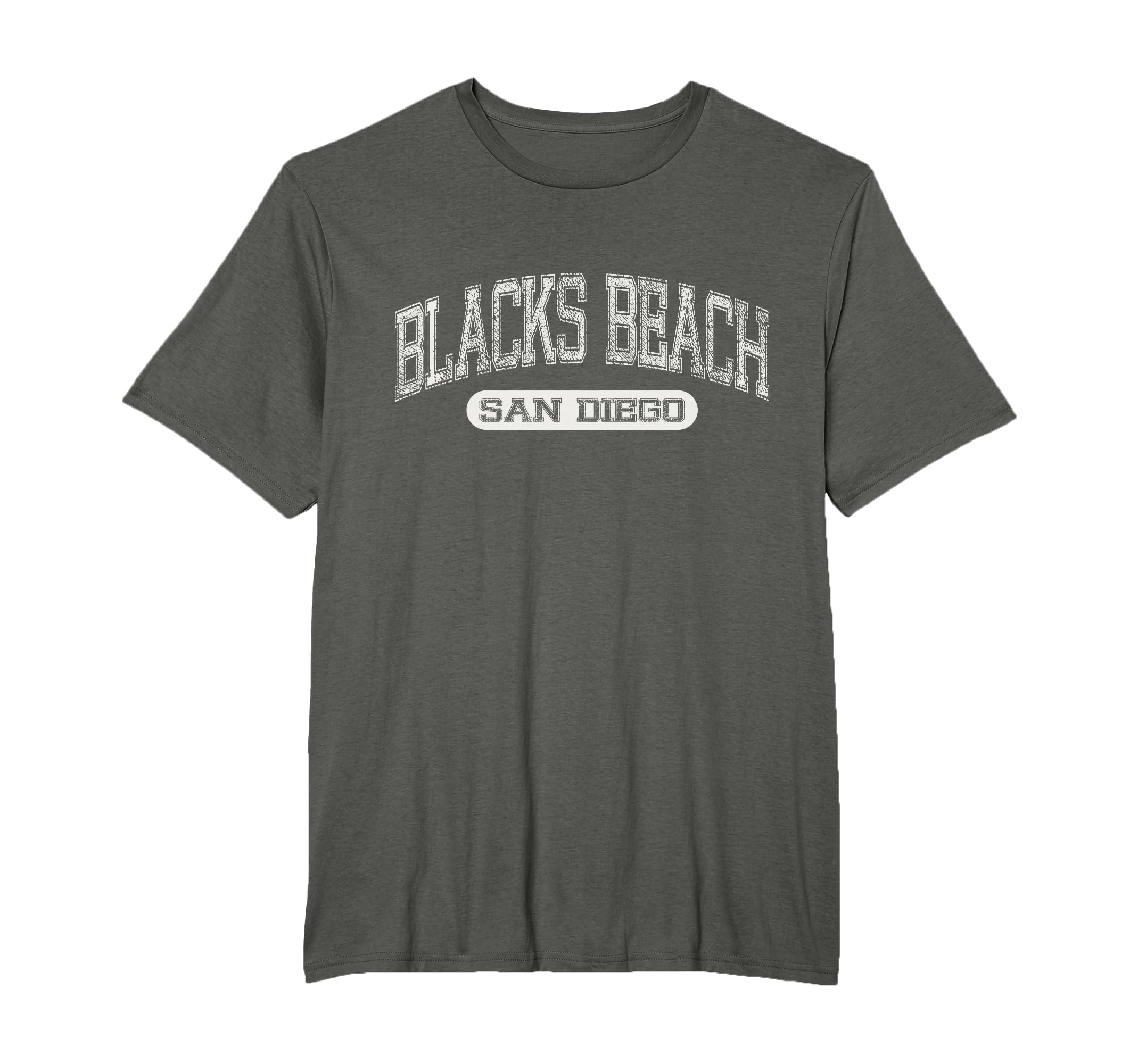 Blacks Beach San Diego Distressed T-Shirt - Streetwear Style Men Women - T-Shirt, Sweatshirt, Hoodie