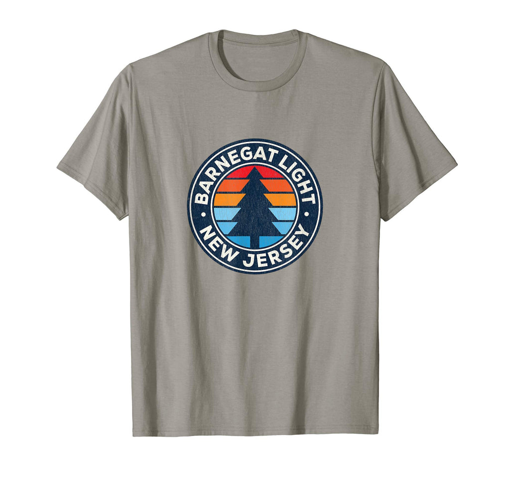 Barnegat Light New Jersey Nj 70S T-Shirt - Fun Novelty Design for Adults - T-Shirt, Sweatshirt, Hoodie