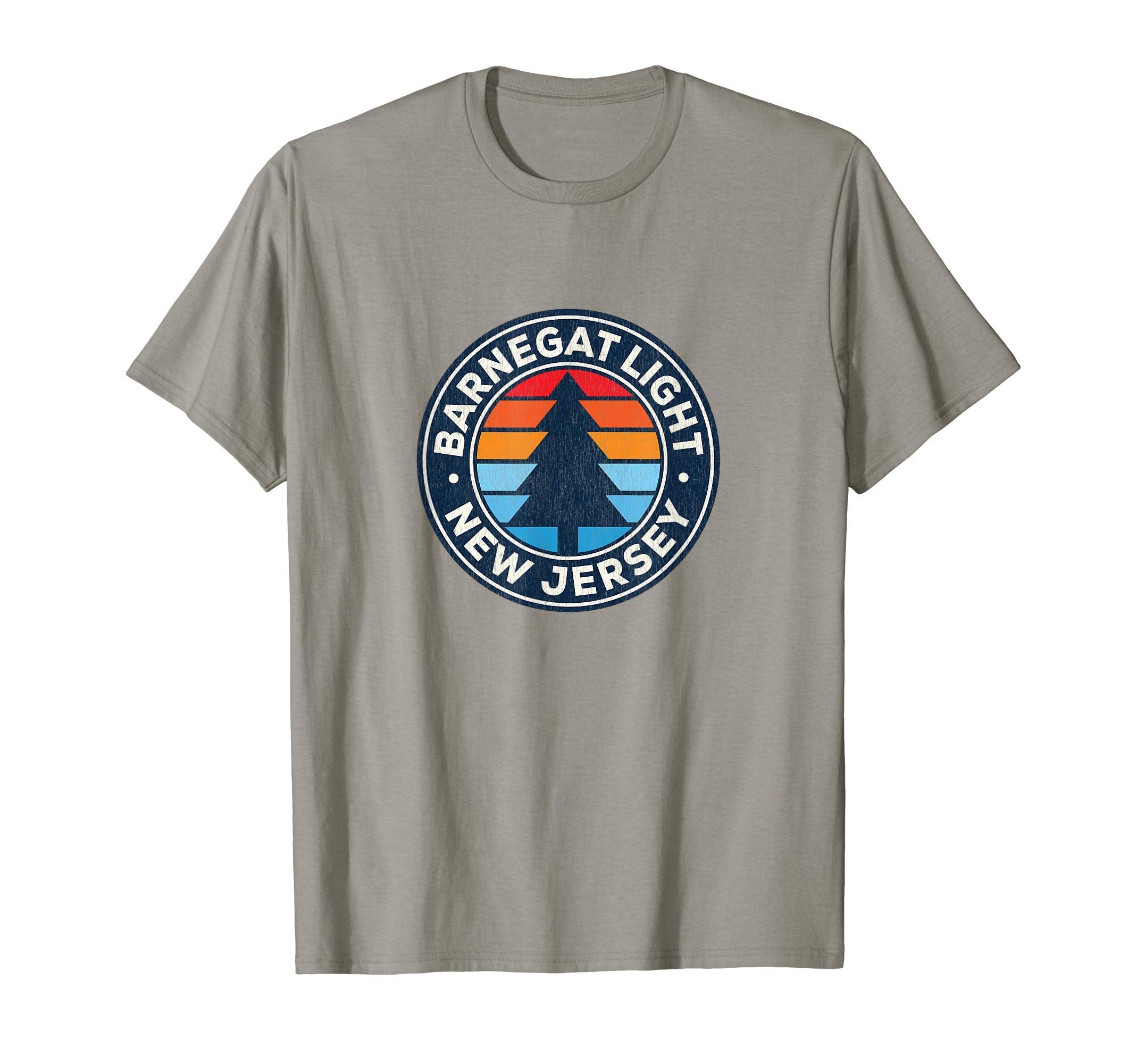 Barnegat Light New Jersey Nj 70S T-Shirt - Fun Novelty Design for Adults - T-Shirt, Sweatshirt, Hoodie
