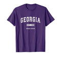 Georgia Sports Varsity T-Shirt - Custom Art Print Men Women - T-Shirt, Sweatshirt, Hoodie