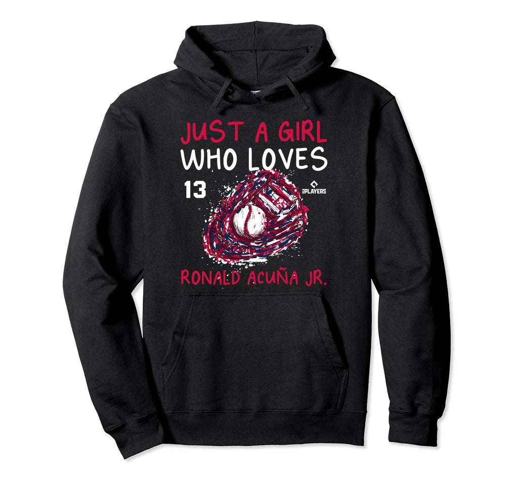 Who Loves Ronald Acuna Jr Funny Hoodie - Minimalist Print for Adults - T-Shirt, Sweatshirt, Hoodie