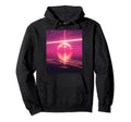 Vaporwave Aesthetic Sunset Above Hoodie - Novelty Apparel Men Women - T-Shirt, Sweatshirt, Hoodie
