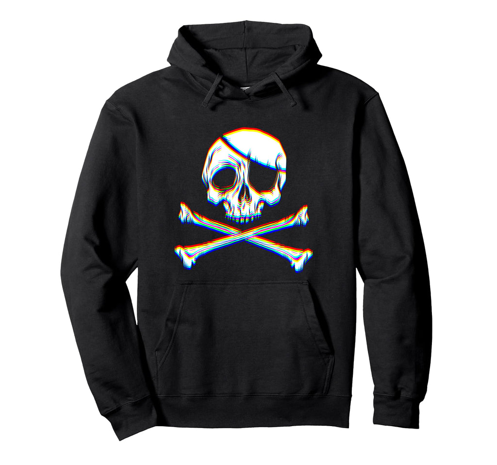Glitch Art Vaporwave Aesthetic Edm Hoodie - Fun Novelty Design Men Women - T-Shirt, Sweatshirt, Hoodie