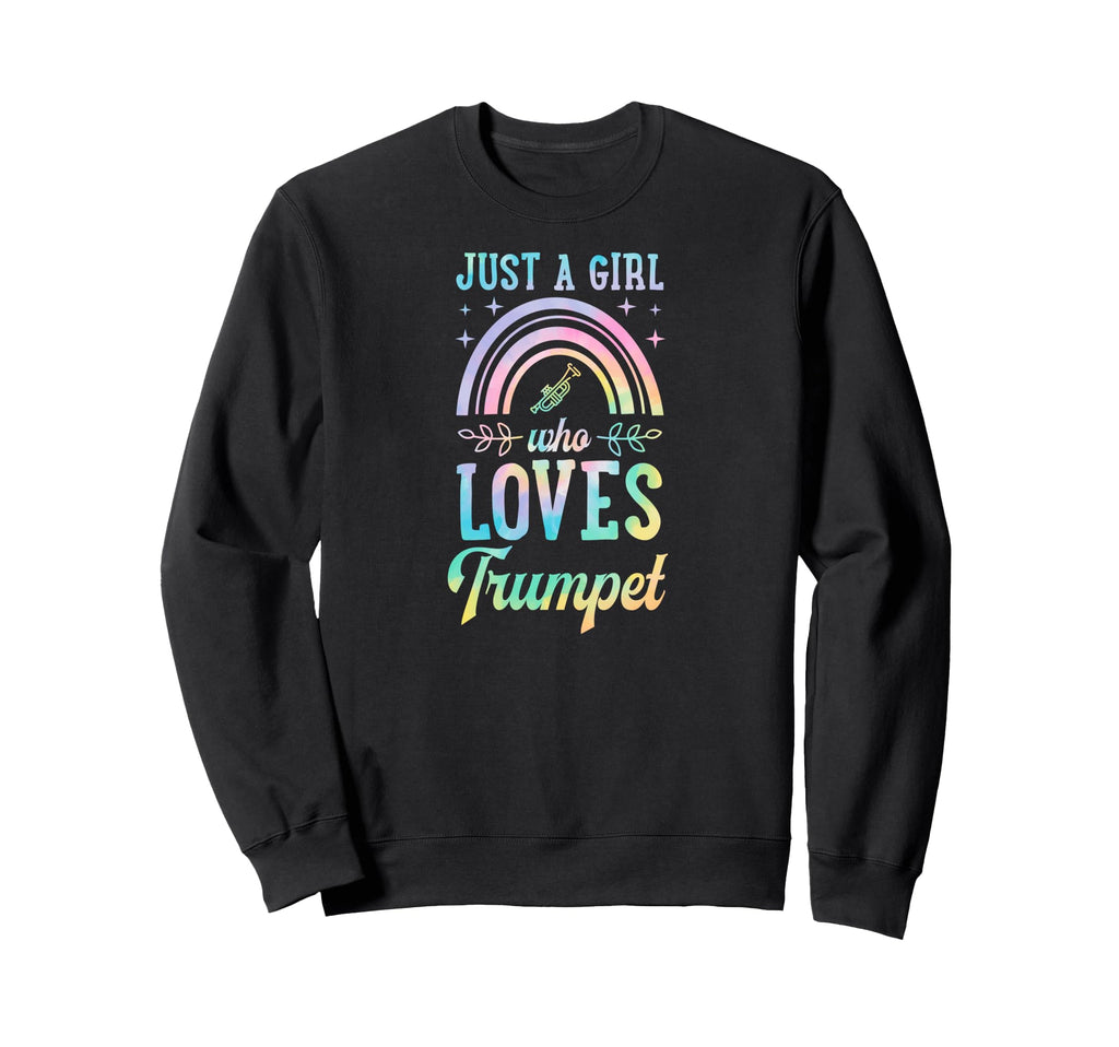 Just Who Loves Trumpet Bohemian Sweatshirt - Trendy Graphic Men Women - T-Shirt, Sweatshirt, Hoodie