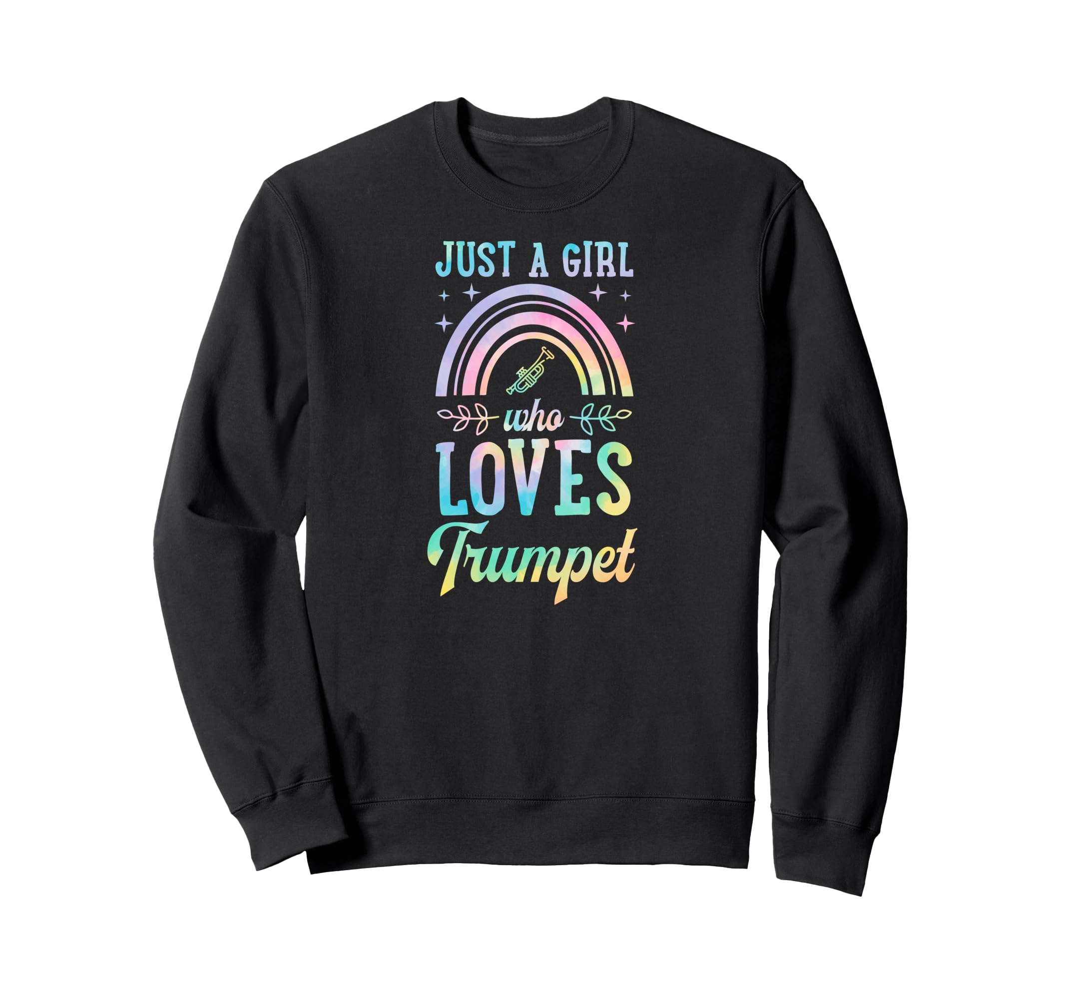 Just Who Loves Trumpet Bohemian Sweatshirt - Trendy Graphic Men Women - T-Shirt, Sweatshirt, Hoodie