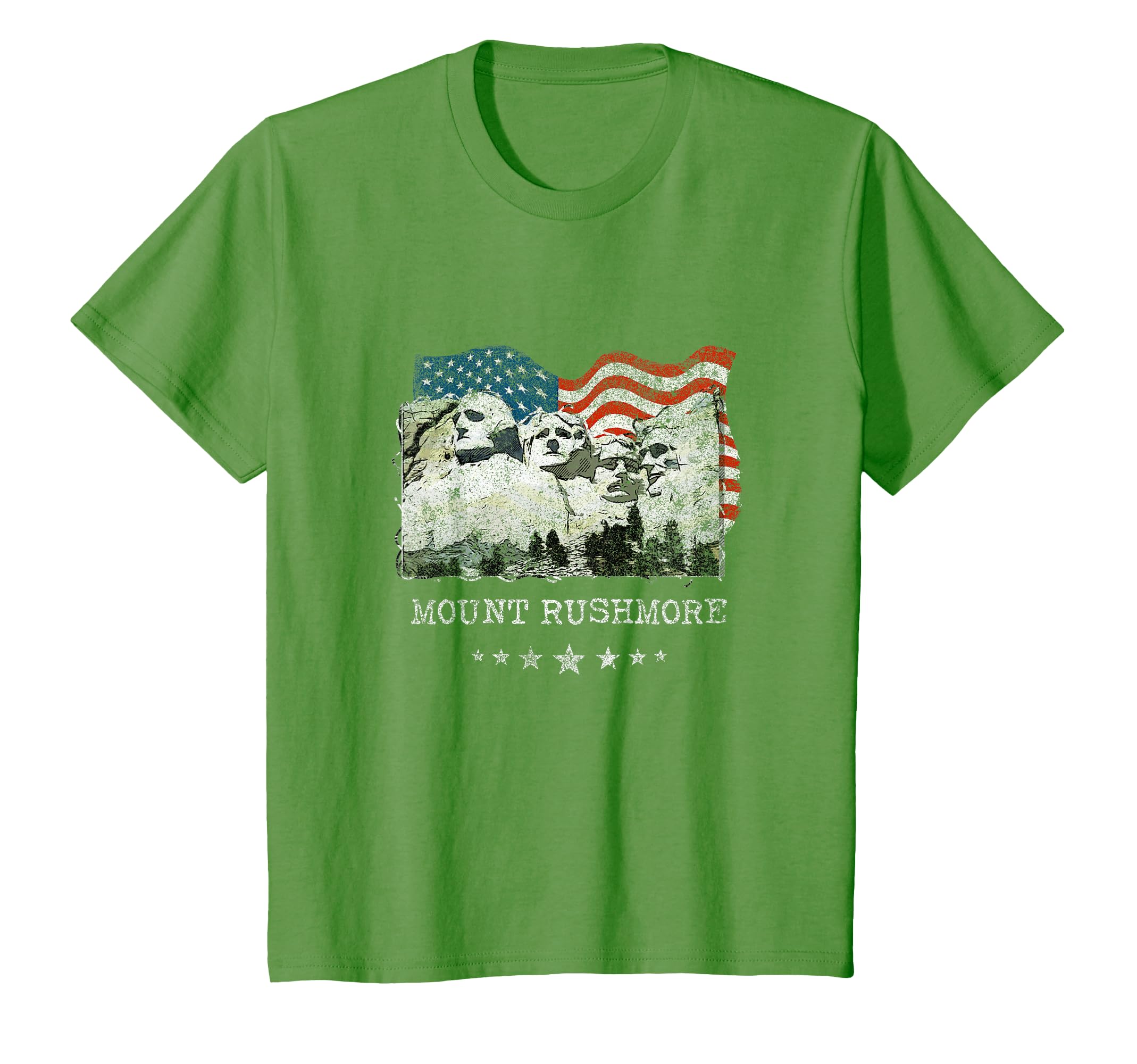 Mount Rushmore Distressed Patriots T-Shirt - Minimalist Print for Adults - T-Shirt, Sweatshirt, Hoodie