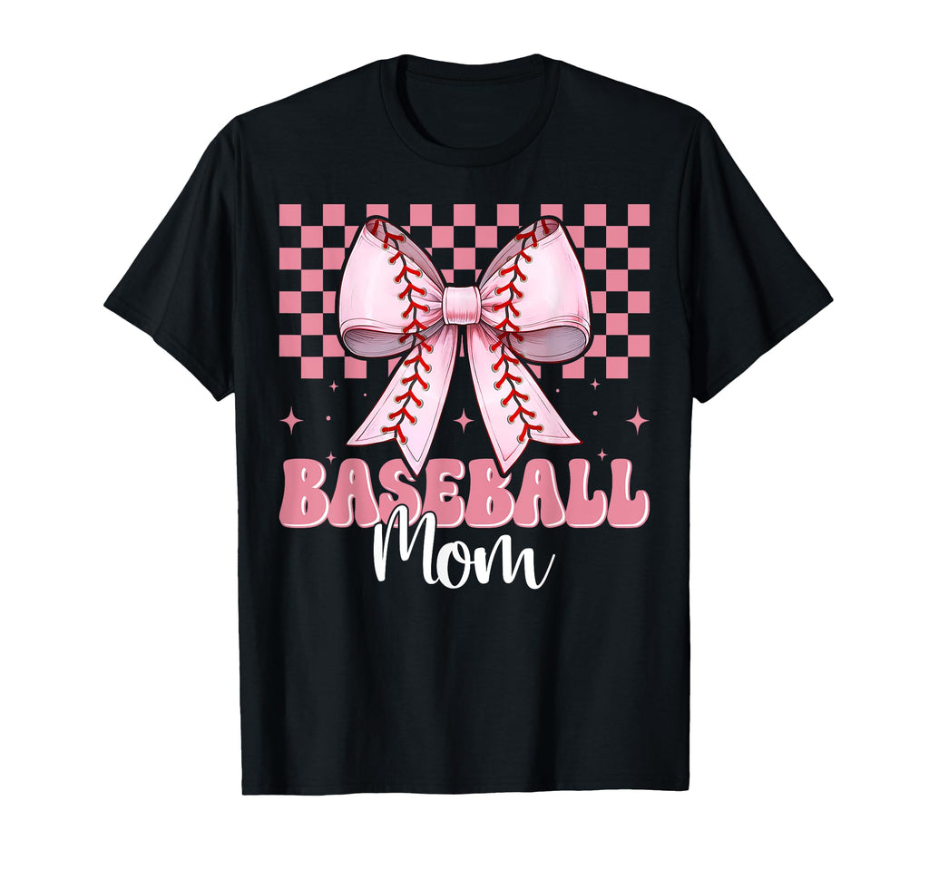 Baseball Mom Baseball Mama Mothers T-Shirt - Aesthetic Graphic Men Women - T-Shirt, Sweatshirt, Hoodie