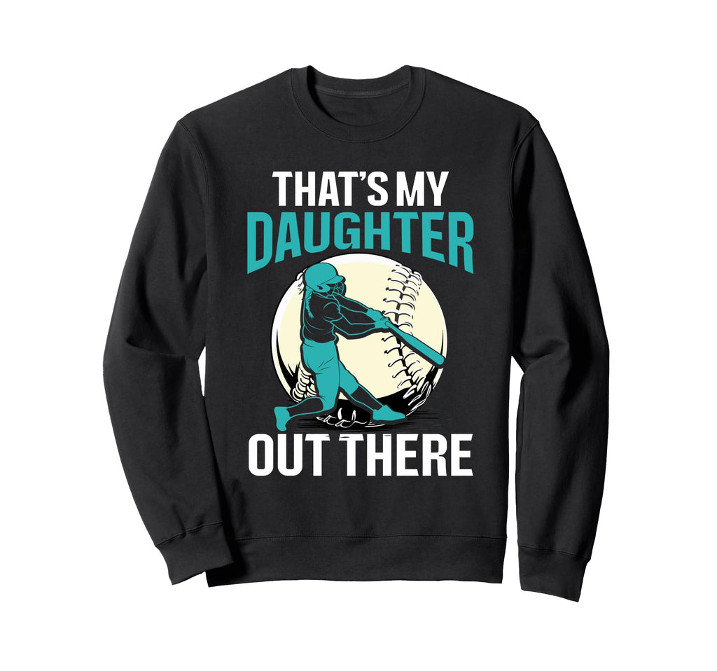 Fathers Day Baseball Dad Parent Sweatshirt - Custom Art Print Unisex - T-Shirt, Sweatshirt, Hoodie