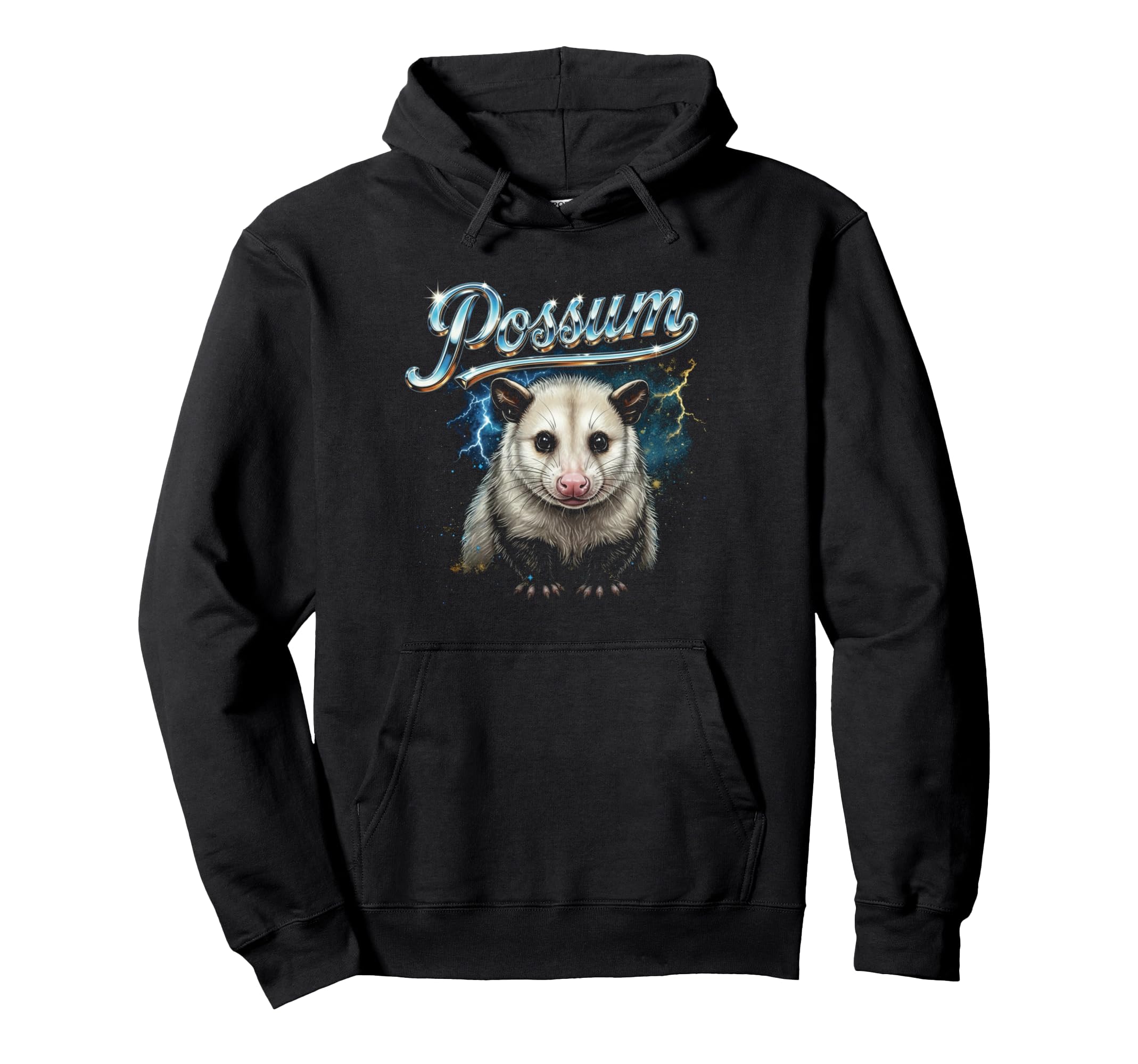 Possum 90S Funny Opossum Lover 80S Hoodie - Unique Graphic Men Women - T-Shirt, Sweatshirt, Hoodie