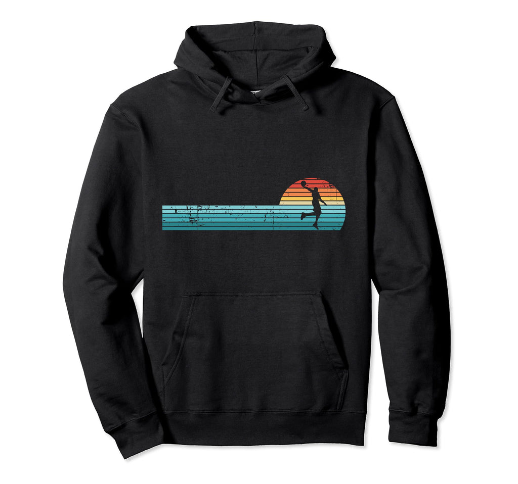 Basketball Sunset Hoodie - Fun Novelty Design Men Women - T-Shirt, Sweatshirt, Hoodie