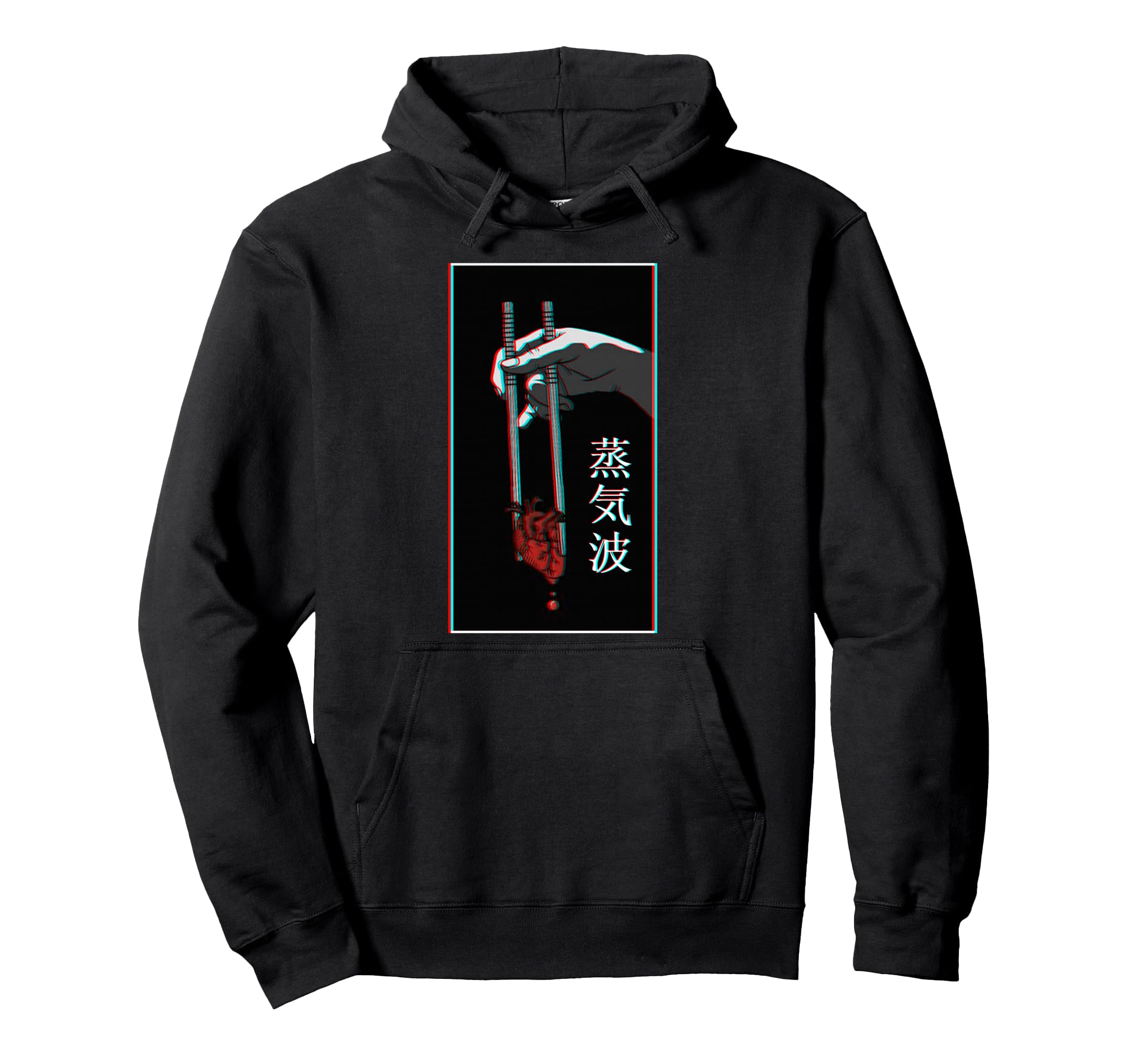 Aesthetic Vaporwave Japanese Futurism Hoodie - Unique Graphic Men Women - T-Shirt, Sweatshirt, Hoodie