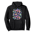 Rainbow Butterfly Y2K Collage Trendy Hoodie - Trendy Graphic for Adults - T-Shirt, Sweatshirt, Hoodie