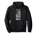 Proud Baseball Uncle Patriotic Hoodie - Casual Everyday Wear for Adults - T-Shirt, Sweatshirt, Hoodie