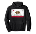 California Flag Republic Distressed Gift Hoodie - Trendy Graphic for Adults - T-Shirt, Sweatshirt, Hoodie