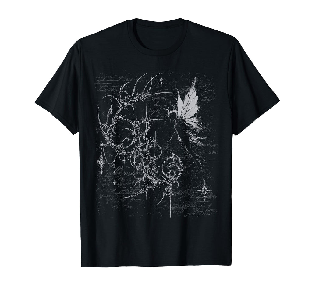 Y2K Grunge Fairy Alt Goth Sigilism T-Shirt - Novelty Apparel Unisex - T-Shirt, Sweatshirt, Hoodie
