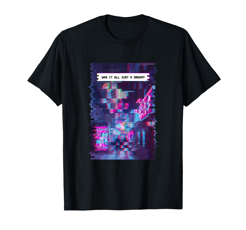 Vaporwave Aesthetic Anime Gift T-Shirt - Minimalist Print for Adults - T-Shirt, Sweatshirt, Hoodie