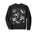 Funny Raccoon Space Hilarious Sweatshirt - Aesthetic Graphic Men Women - T-Shirt, Sweatshirt, Hoodie