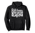 Groovy Boho Hippie Just Who Loves Hoodie - Streetwear Style Men Women - T-Shirt, Sweatshirt, Hoodie