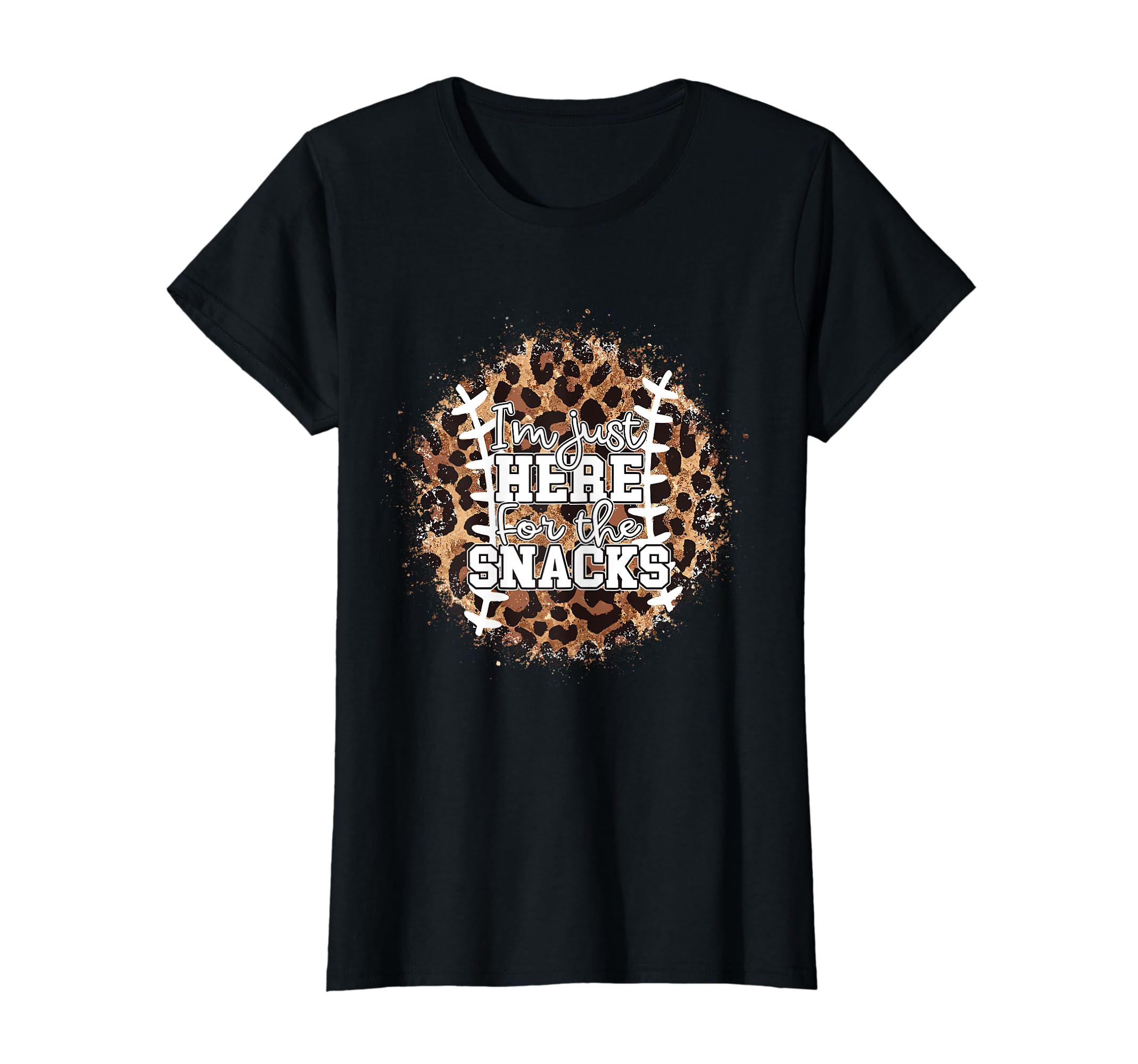 Im Just Here Snacks Baseball Sister T-Shirt - Custom Art Print Men Women - T-Shirt, Sweatshirt, Hoodie
