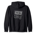 Checker Tape Ska Cassette Mixtape Two Hoodie - Minimalist Print Unisex - T-Shirt, Sweatshirt, Hoodie