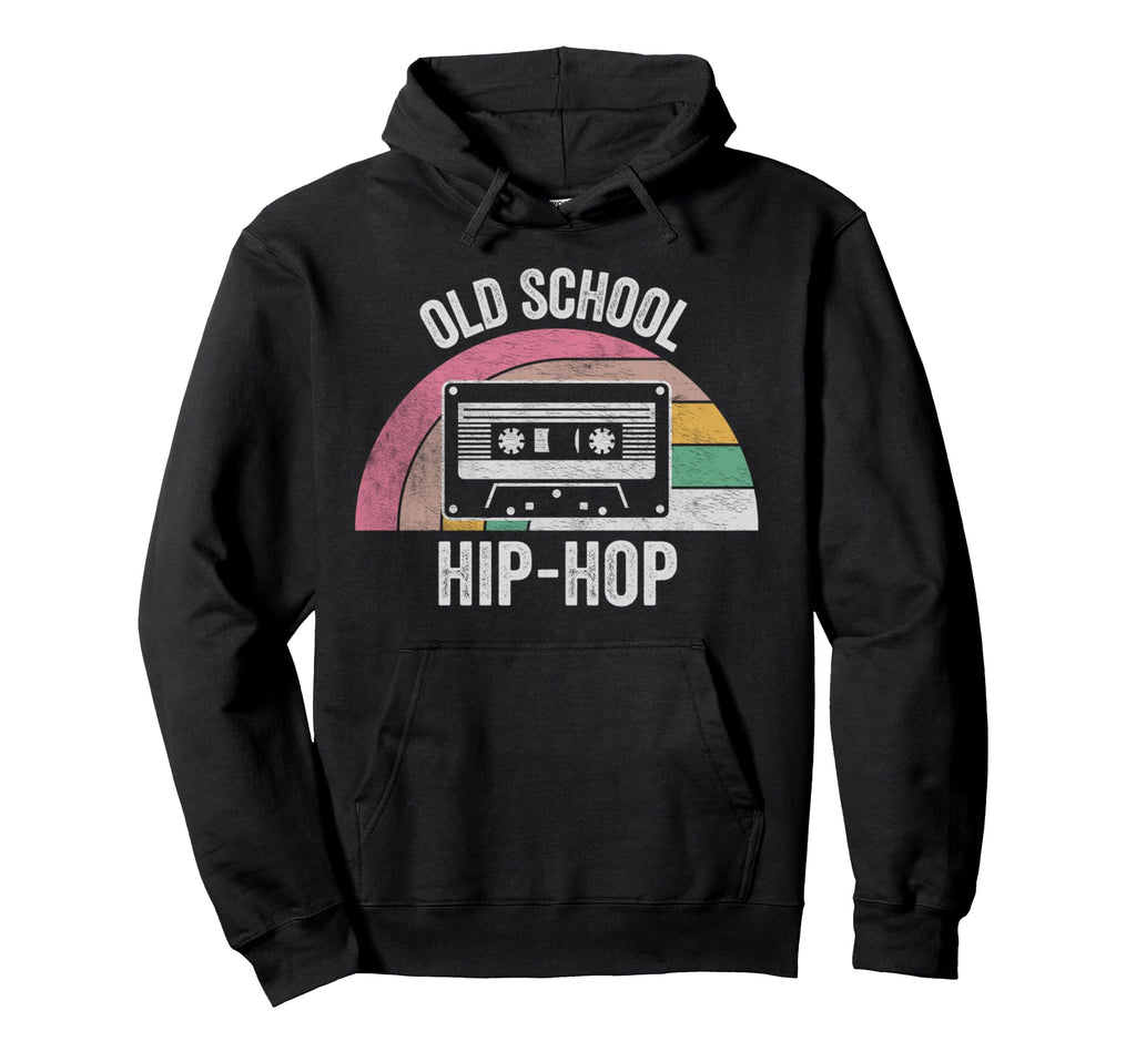 Old School Hip Hop Cassette Tape Hoodie - Graphic Print for Adults - T-Shirt, Sweatshirt, Hoodie