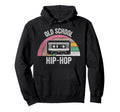 Old School Hip Hop Cassette Tape Hoodie - Graphic Print for Adults - T-Shirt, Sweatshirt, Hoodie