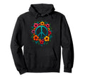 60S 70S Flower Power Groovy Love Hoodie - Custom Art Print for Adults - T-Shirt, Sweatshirt, Hoodie