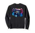 Camera Photographer Photography Sweatshirt - Trendy Graphic for Adults - T-Shirt, Sweatshirt, Hoodie