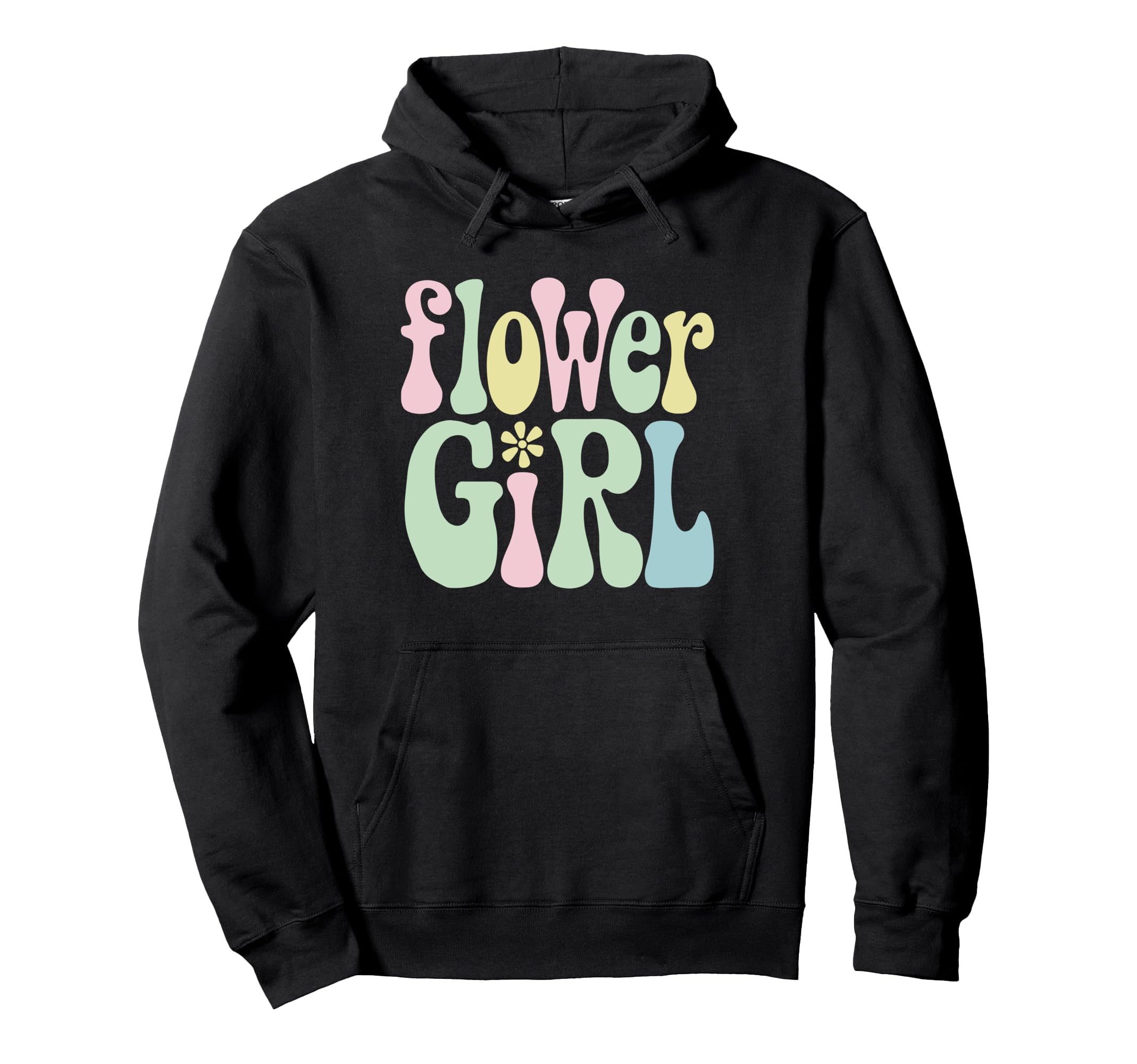 Flower Groovy 70S Boho Wedding Hoodie - Casual Everyday Wear for Adults - T-Shirt, Sweatshirt, Hoodie