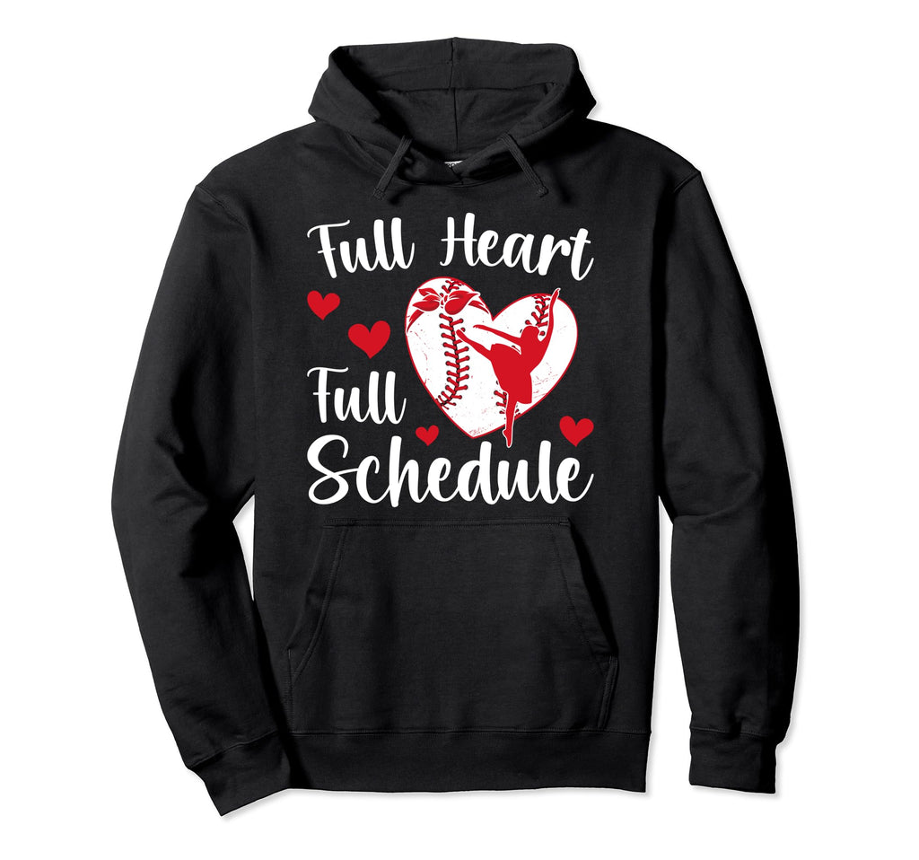 Proud Dance And Baseball Mom Dancer Hoodie - Novelty Apparel for Adults - T-Shirt, Sweatshirt, Hoodie