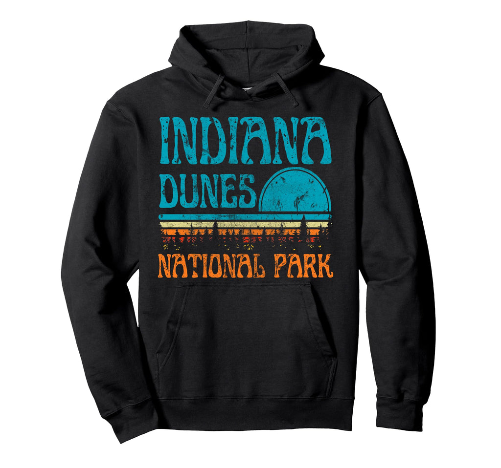 Indiana Dunes National Park Lake Michigan Hoodie - Custom Art Print Unisex - T-Shirt, Sweatshirt, Hoodie