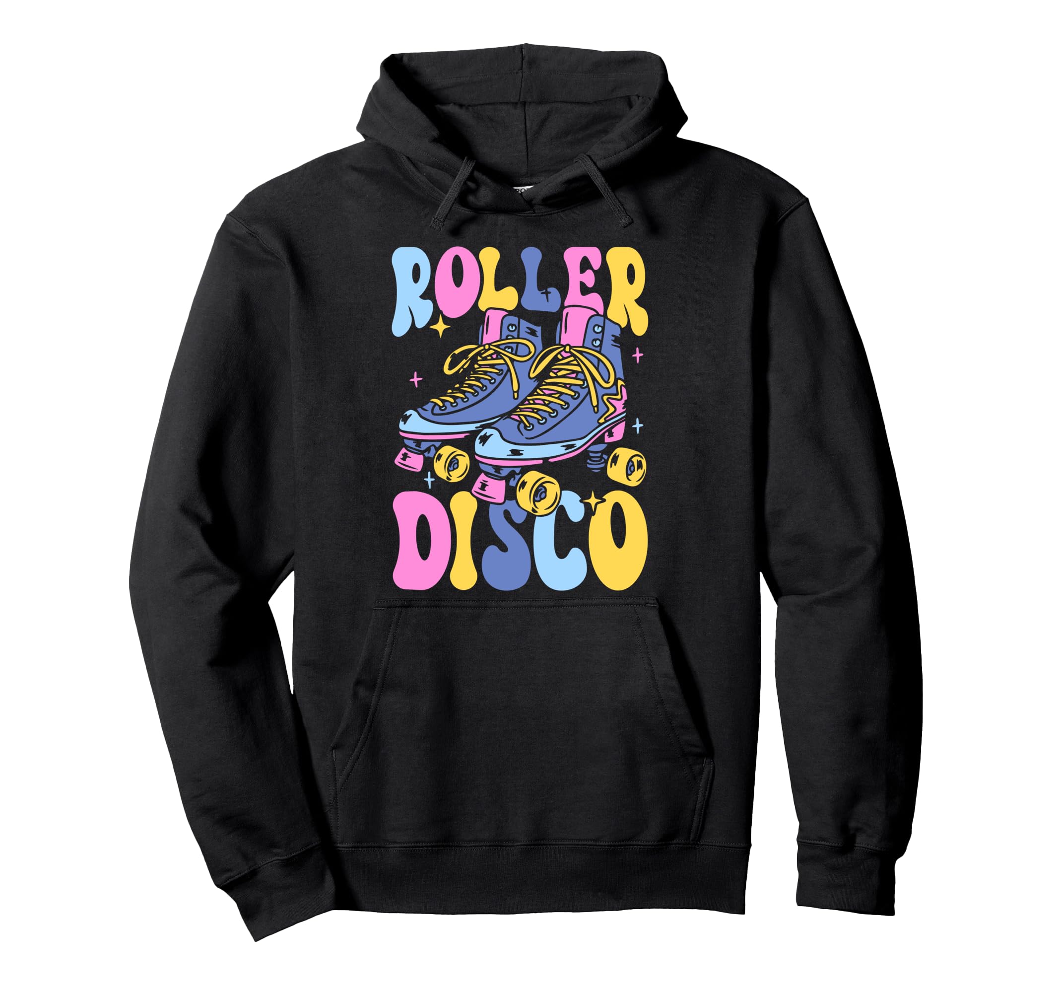 Roller Skating Skate 1970S Roller Disco Hoodie - Graphic Print Men Women - T-Shirt, Sweatshirt, Hoodie