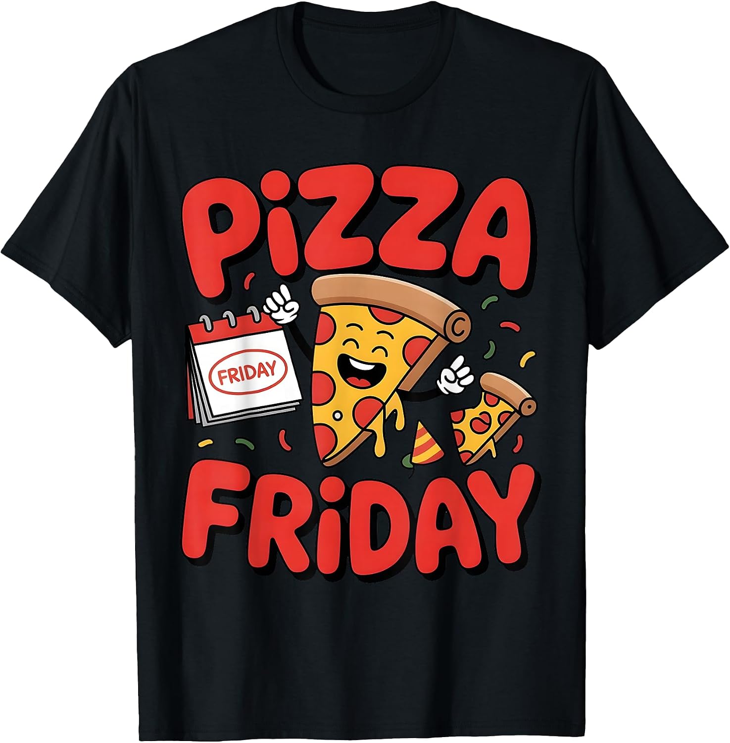 Pizza Humor For Cheese Slice Lovers Fast Food Fans - Adult & Kids T-Shirts, Sweatshirts & Hoodies apparel design preview 1