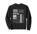 Old School Hip Hop Rap Music Beat Sweatshirt - Unique Graphic Men Women - T-Shirt, Sweatshirt, Hoodie